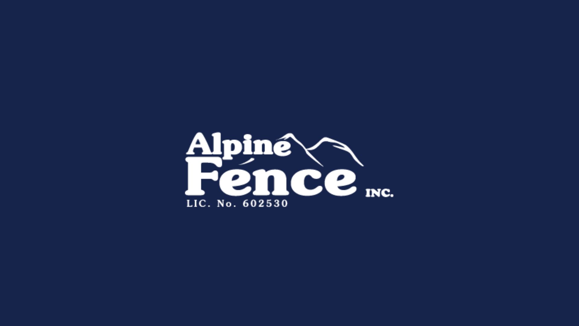 Alpine Fence Company